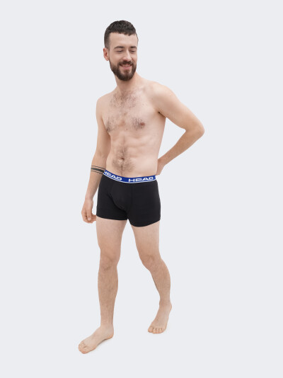 Спідня білизна Head BASIC BOXER 2P - 163901, фото 1 - інтернет-магазин MEGASPORT