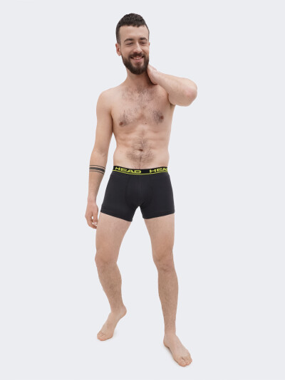 Спідня білизна Head BASIC BOXER 2P - 163902, фото 1 - інтернет-магазин MEGASPORT