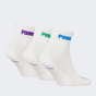 Шкарпетки Puma UNISEX NEW GENERATION CUSHIONED QUARTER 3P, фото 2 - інтернет магазин MEGASPORT