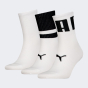 Шкарпетки Puma UNISEX BIG LOGO SHORT CREW 3P, фото 1 - інтернет магазин MEGASPORT