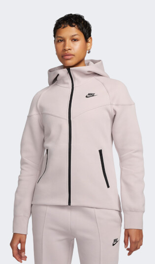Кофта Nike W NSW TCH FLC WR FZ HDY - 164372, фото 1 - інтернет-магазин MEGASPORT