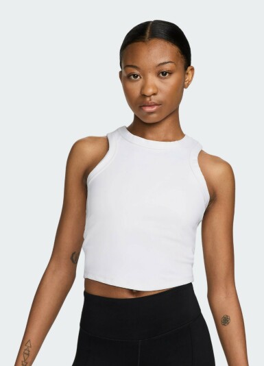 Майка Nike W NK ONE FITTED DF CROP TANK - 164673, фото 1 - інтернет-магазин MEGASPORT