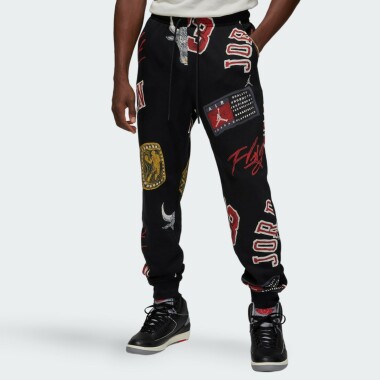 Спортивные штаны Jordan M J ESS AOP FLC PANT - 164675, фото 1 - интернет-магазин MEGASPORT