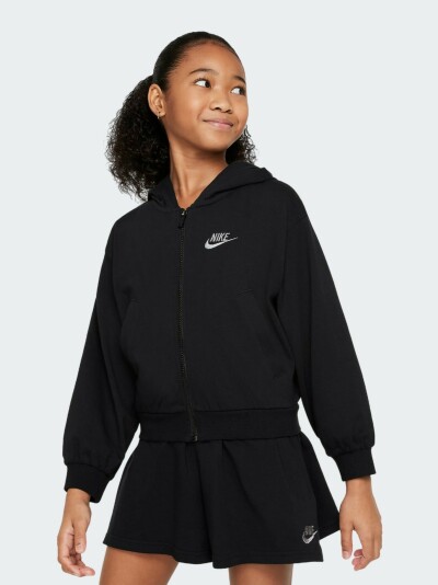 Кофта Nike G NSW FZ HDY JSY LBR - 164678, фото 1 - інтернет-магазин MEGASPORT