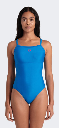 Купальник Arena SOLID SWIMSUIT LIGHTDROP BACK B - 164728, фото 1 - інтернет-магазин MEGASPORT
