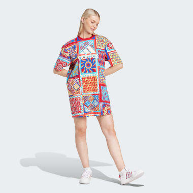 Платья Adidas FARM DRESS - 164850, фото 1 - интернет-магазин MEGASPORT