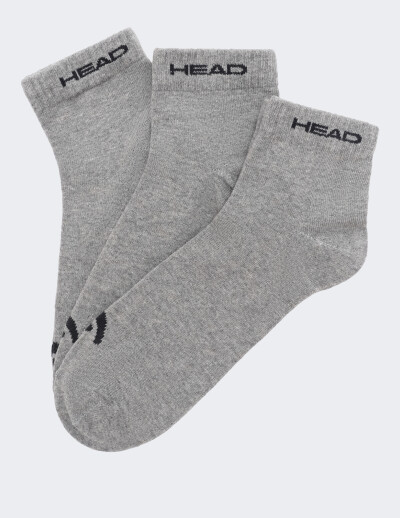 Шкарпетки Head QUARTER 3P UNISEX - 163923, фото 1 - інтернет-магазин MEGASPORT