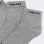 Шкарпетки Head QUARTER 3P UNISEX, фото 2 - інтернет магазин MEGASPORT