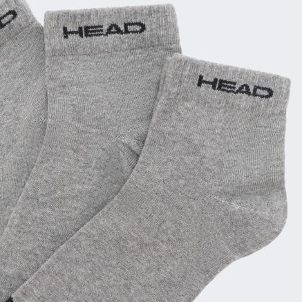 Шкарпетки Head QUARTER 3P UNISEX - 163923, фото 2 - інтернет-магазин MEGASPORT