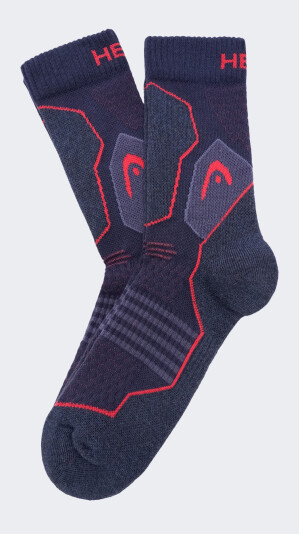 Носки Head HIKING CREW 2P UNISEX - 163908, фото 1 - интернет-магазин MEGASPORT
