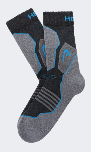 Шкарпетки Head HIKING CREW 2P UNISEX - 163909, фото 1 - інтернет-магазин MEGASPORT