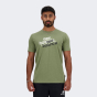 Футболка New Balance Tee NB Heathertech Gr., фото 1 - интернет магазин MEGASPORT