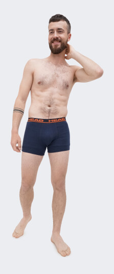 Спідня білизна Head BASIC BOXER 2P - 163903, фото 1 - інтернет-магазин MEGASPORT