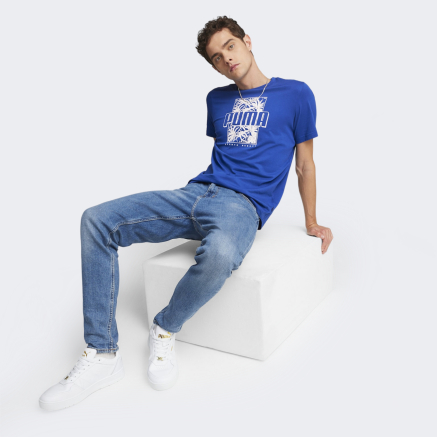 Футболка Puma ESS+ PALM RESORT Graphic Tee - 165552, фото 3 - інтернет-магазин MEGASPORT