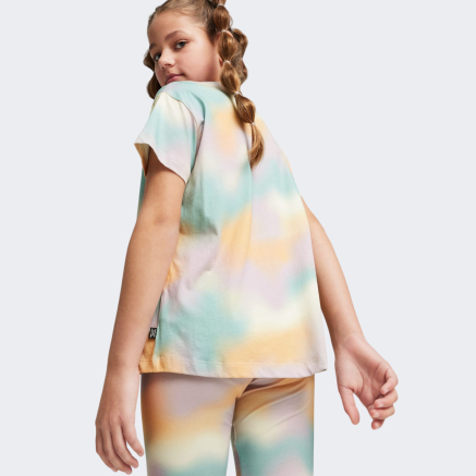 Футболка Puma дитяча ESS+ SUMMER DAZE AOP Tee G - 165547, фото 2 - інтернет-магазин MEGASPORT