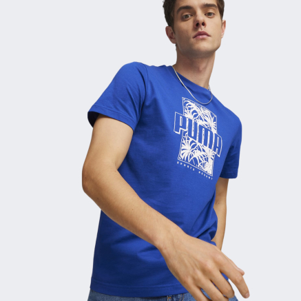 Футболка Puma ESS+ PALM RESORT Graphic Tee - 165552, фото 1 - интернет-магазин MEGASPORT