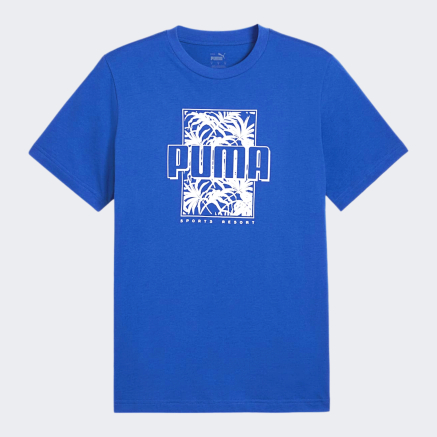 Футболка Puma ESS+ PALM RESORT Graphic Tee - 165552, фото 4 - інтернет-магазин MEGASPORT