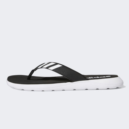 Adidas black flip flop hotsell