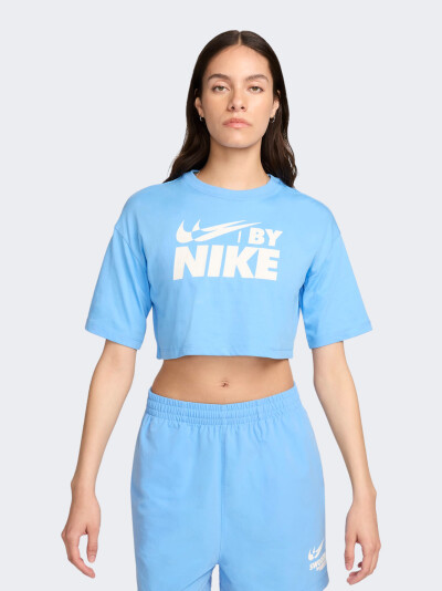 Футболка Nike W NSW CROP TEE GLS - 165594, фото 1 - інтернет-магазин MEGASPORT
