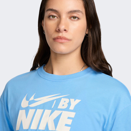 Футболка Nike W NSW CROP TEE GLS - 165594, фото 4 - интернет-магазин MEGASPORT