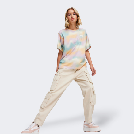 Футболка Puma ESS+ SUMMER DAZE Relaxed AOP Tee - 165543, фото 3 - інтернет-магазин MEGASPORT