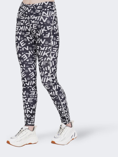 Лосини Nike W NK DF FAST TGHT AOP HYBRD - 150354, фото 1 - інтернет-магазин MEGASPORT