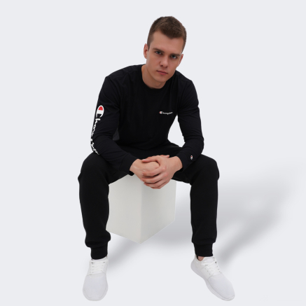 Футболка Champion crewneck long sleeve t-shirt - 158909, фото 1 - интернет-магазин MEGASPORT