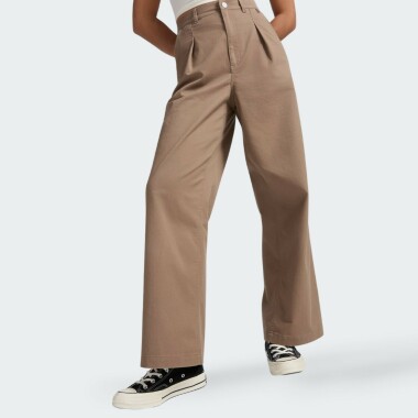 Спортивные штаны Converse RELAXED WIDE LEG - 165704, фото 1 - интернет-магазин MEGASPORT