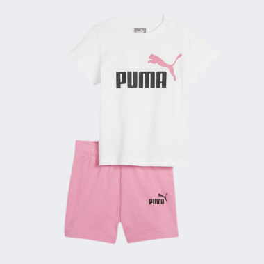 Спортивні костюми Puma дитячий Minicats Tee & Shorts Set - 165063, фото 1 - інтернет-магазин MEGASPORT