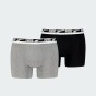 Спідня білизна Puma MEN EVERYDAY MULTI LOGO BOXER 2P, фото 6 - інтернет магазин MEGASPORT