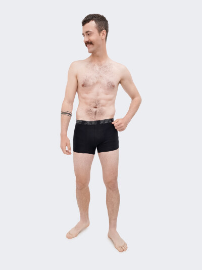 Спідня білизна Puma MEN EVERYDAY TRUNK 2P - 164811, фото 1 - інтернет-магазин MEGASPORT