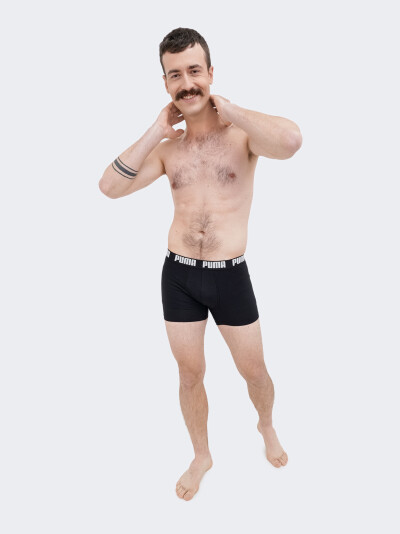 Спідня білизна Puma MEN EVERYDAY BASIC BOXER 2P - 164809, фото 1 - інтернет-магазин MEGASPORT