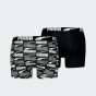 Спідня білизна Puma MEN PRINTED BOXER 2P, фото 7 - інтернет магазин MEGASPORT