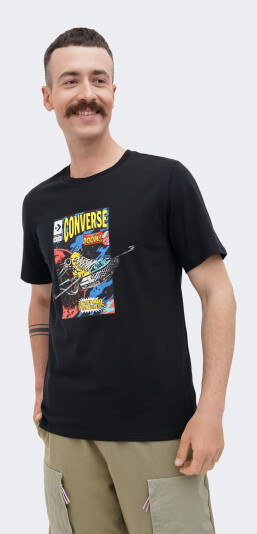 Футболка Converse COMIC COVER TEE - 165690, фото 1 - інтернет-магазин MEGASPORT
