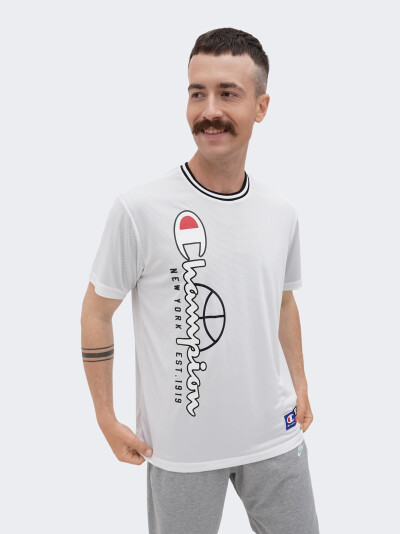 Футболка Champion reversible crewneck t shirt - 165488, фото 1 - інтернет-магазин MEGASPORT
