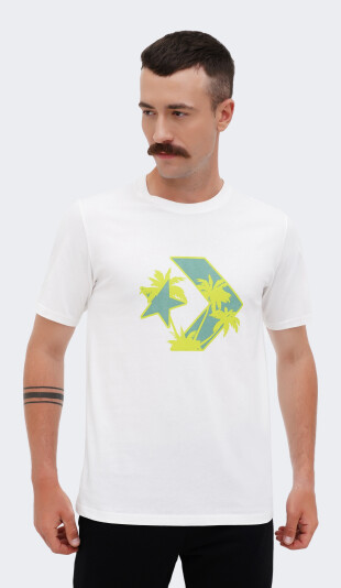 Футболка Converse FESTIVAL STAR CHEV FILL TEE - 165687, фото 1 - інтернет-магазин MEGASPORT