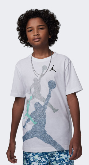 Футболка Jordan дитяча JDB GRADIENT STACKED JM SS TEE - 166000, фото 1 - інтернет-магазин MEGASPORT