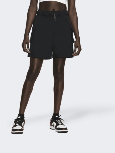 Шорти Nike W NSW ESSNTL WVN HR SHORT - 166036, фото 1 - інтернет-магазин MEGASPORT