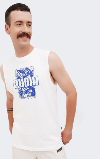 Майка Puma ESS+ PALM RESORT Sleeveless Tee - 165830, фото 1 - інтернет-магазин MEGASPORT