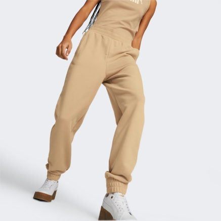 Спортивнi штани Puma ESS+ Embroidery High-Waist Pants TR cl - 150769, фото 1 - інтернет-магазин MEGASPORT