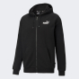 Кофта Puma ESS Small Logo FZ Hoodie TR, фото 4 - интернет магазин MEGASPORT