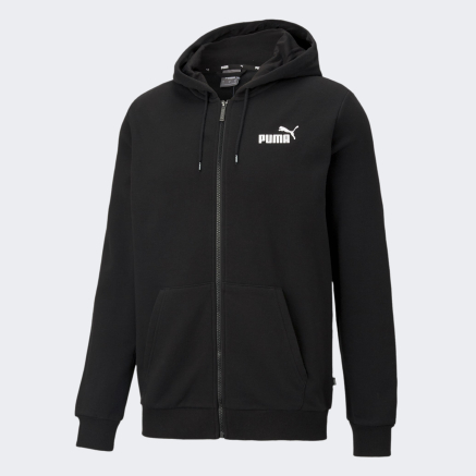 Кофта Puma ESS Small Logo FZ Hoodie TR - 151074, фото 4 - интернет-магазин MEGASPORT