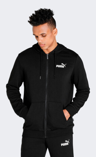 Кофта Puma ESS Small Logo FZ Hoodie TR - 151074, фото 1 - інтернет-магазин MEGASPORT