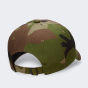 Кепка Nike U NK CLUB CAP U CB FUT CAMO L, фото 2 - інтернет магазин MEGASPORT