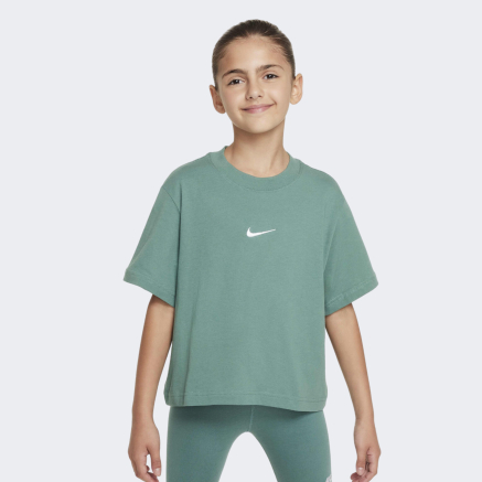 Футболка Nike дитяча G NSW TEE ESSNTL SS BOXY - 166096, фото 1 - інтернет-магазин MEGASPORT