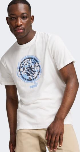 Футболка Puma MCFC ftblCulture Tee - 166182, фото 1 - интернет-магазин MEGASPORT