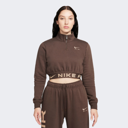 Кофта Nike WW NSW AIR FLC TOP - 160148, фото 1 - інтернет-магазин MEGASPORT