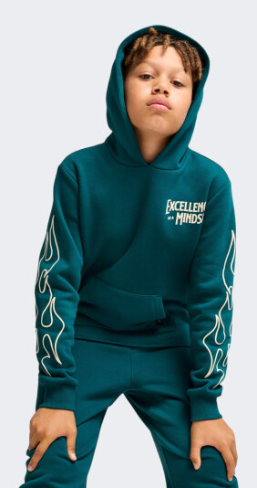 Кофта Puma дитяча BASKETBALL CAUTION Hoodie B - 167078, фото 1 - інтернет-магазин MEGASPORT