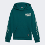 Кофта Puma детская BASKETBALL CAUTION Hoodie B, фото 4 - интернет магазин MEGASPORT