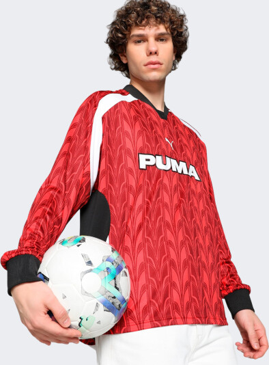 Футболка Puma FOOTBALL JERSEY LS - 167103, фото 1 - интернет-магазин MEGASPORT